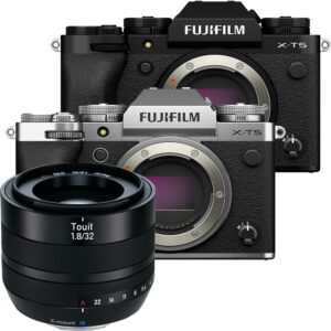 FUJIFILM X-T5 單機身 + Zeiss Touit 1.8/32 鏡頭 公司貨fujifilm鏡頭收購